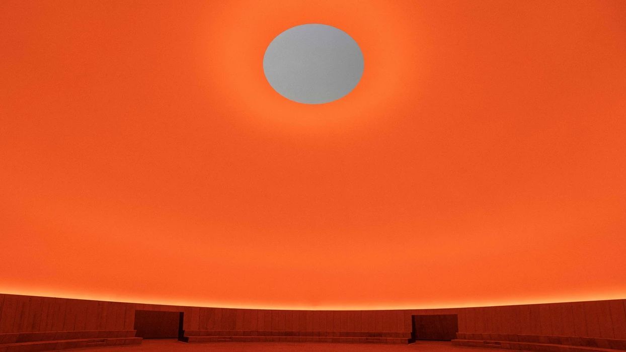 As Seen Below The Dome, a Skyspace by James Turrell