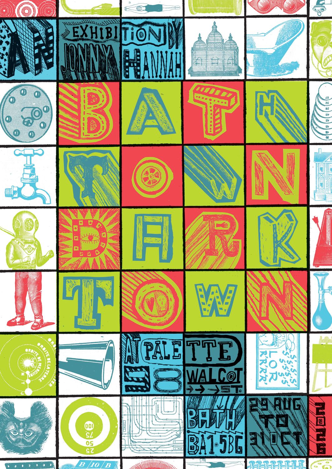 Bathtown Darktown an exhibition by Jonny Hannah