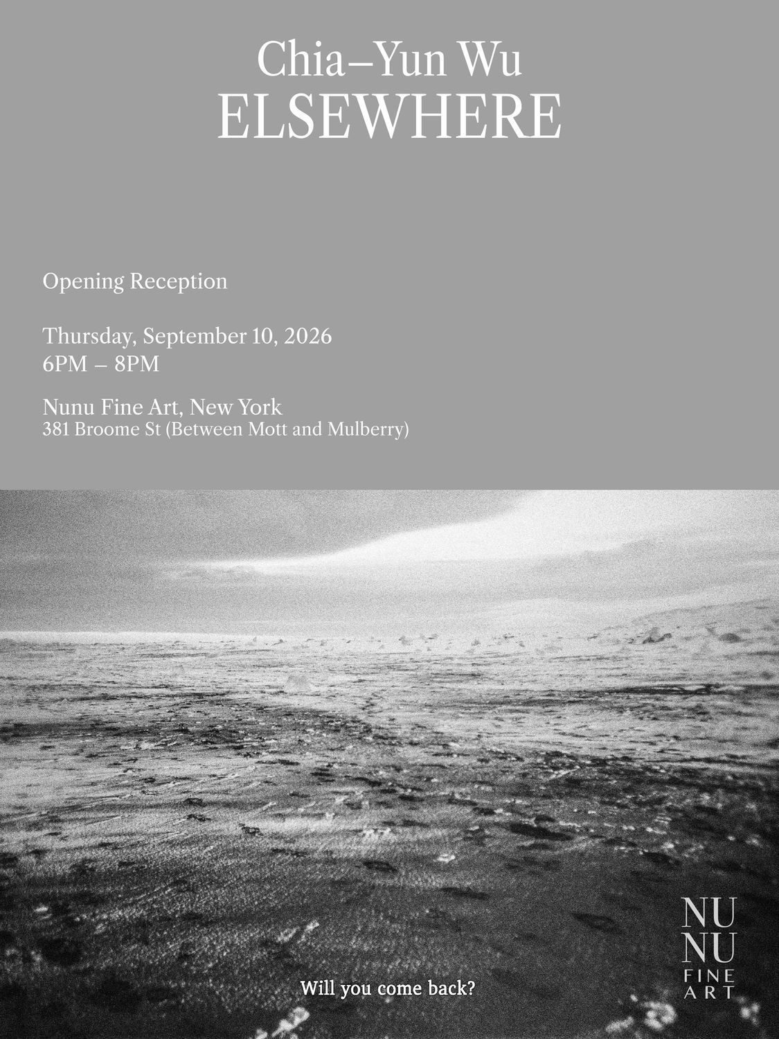 Chia-Yun Wu: Elsewhere