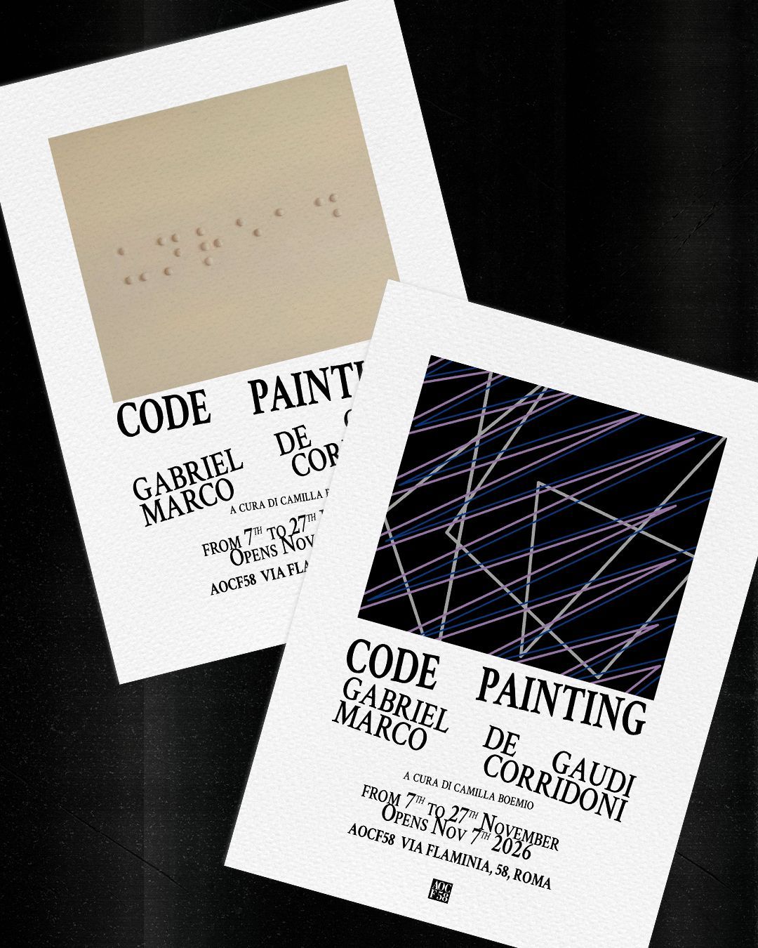 Code Painting: Marco Corridoni Gabriel De Gaudi