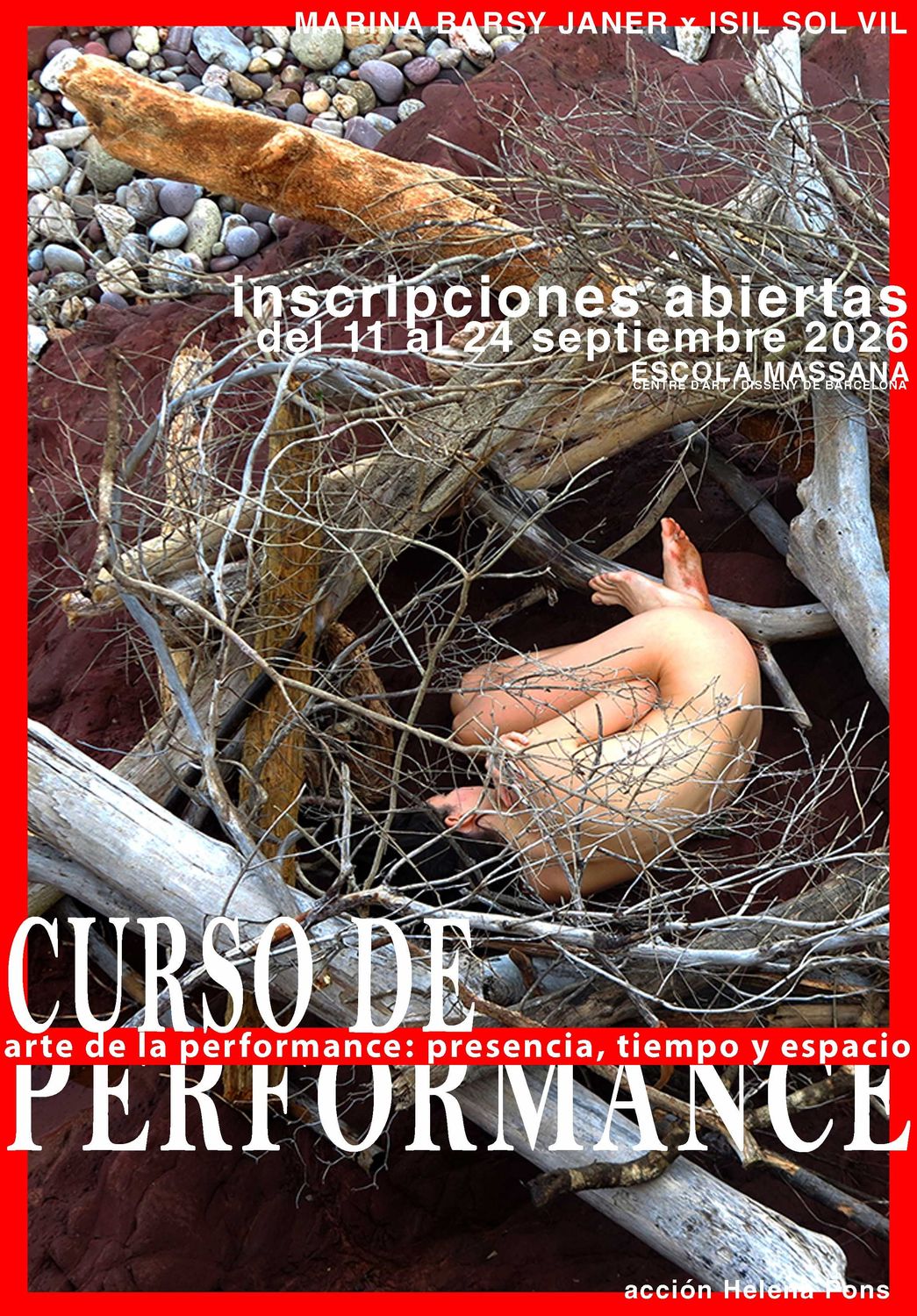 curso de performance art Barcelona con Marina Barsy Janer x Isil Sol Vil