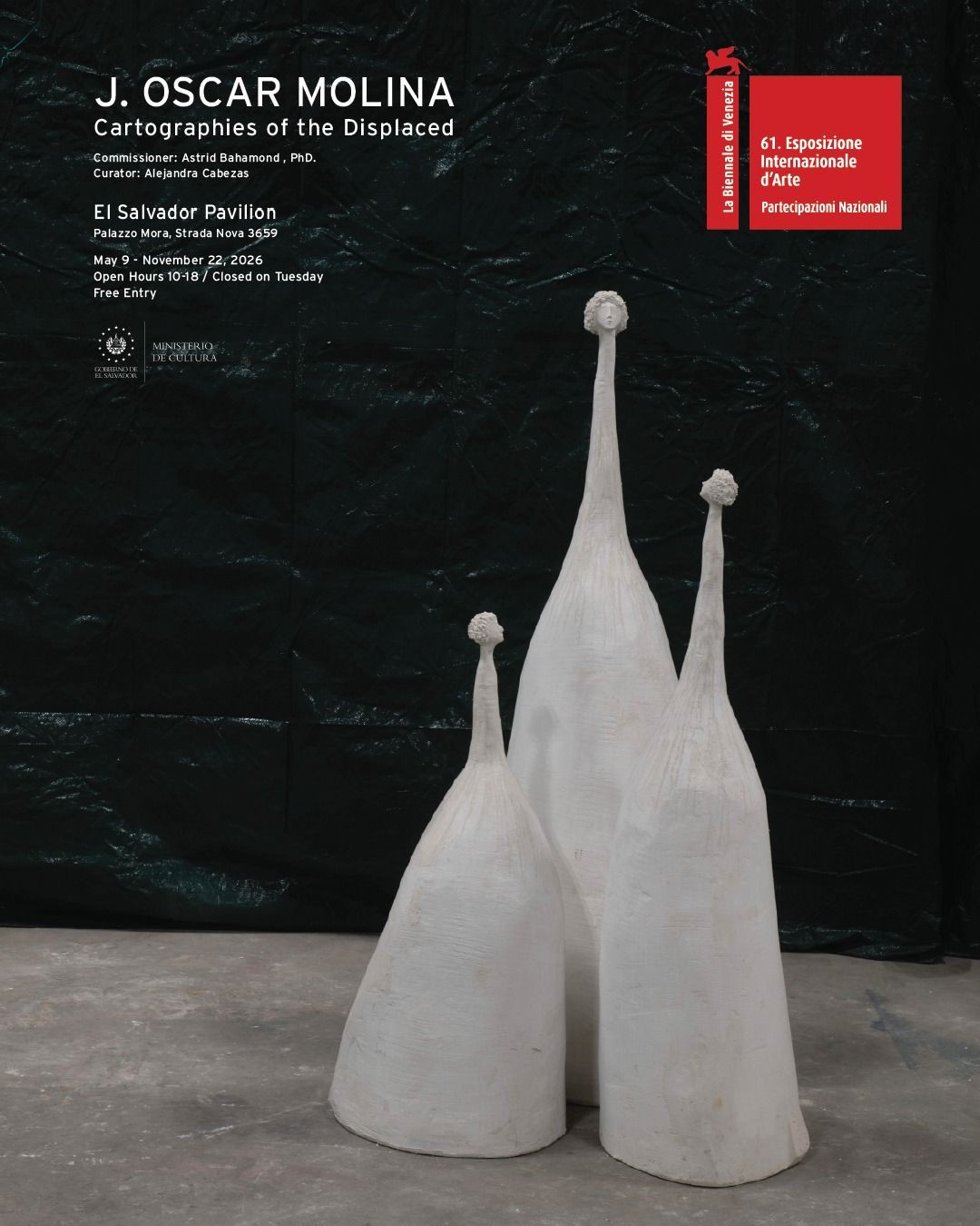 El Salvador Pavilion 2026: Cartographies of the Displaced