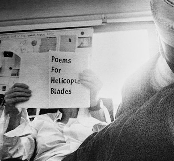 Fiona Banner: Poems for Helicopter Blades