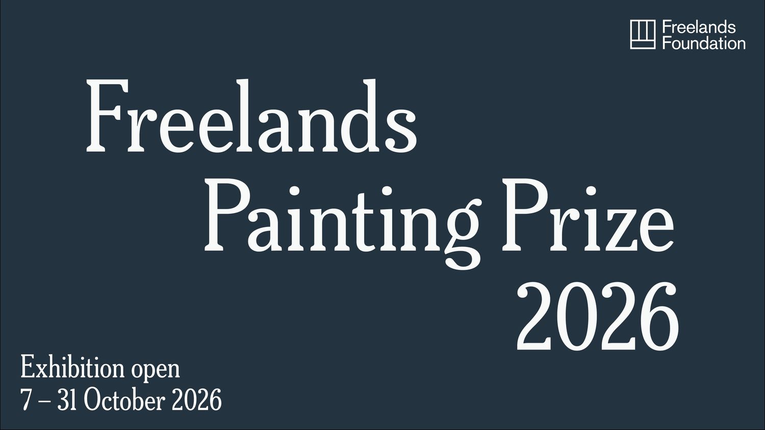 Freelands Painting Prize 2026