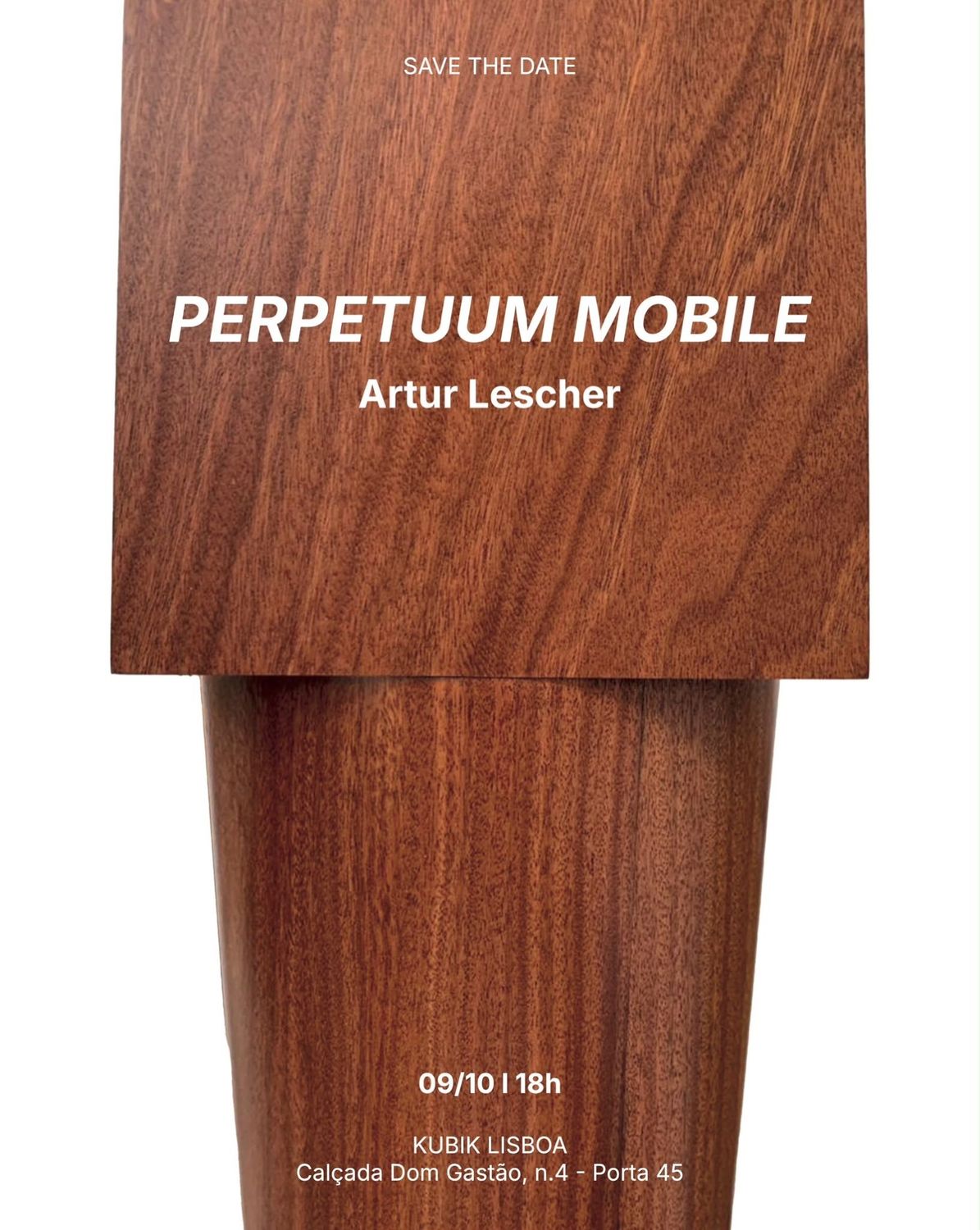 Guided Tour for Artur Lescher: Perpetuum Mobile