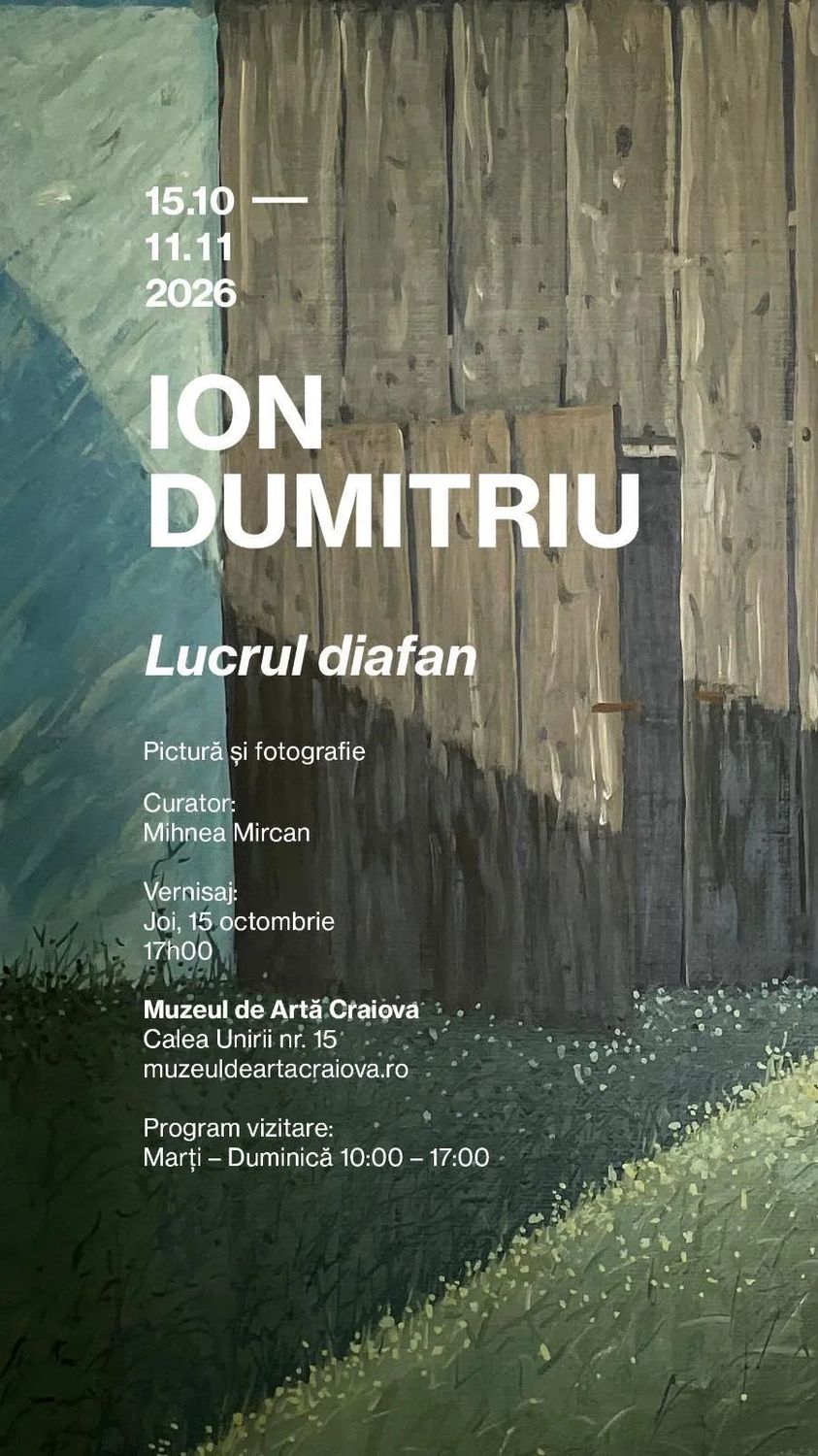 Ion Dumitriu: Lucrul diafan