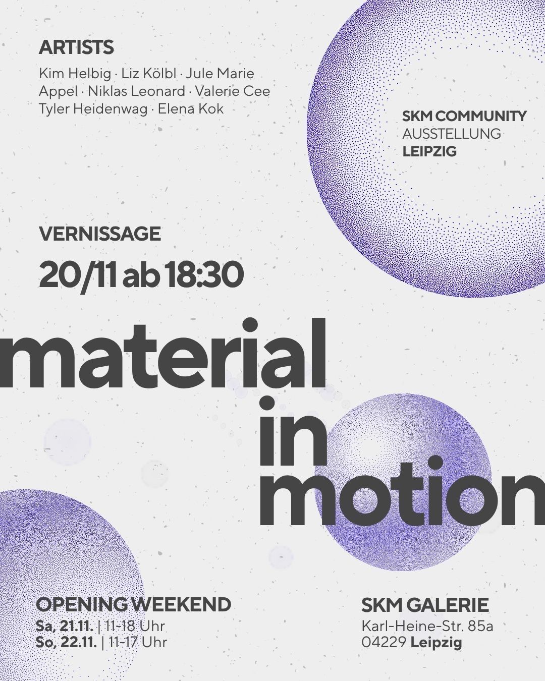 Material in Motion