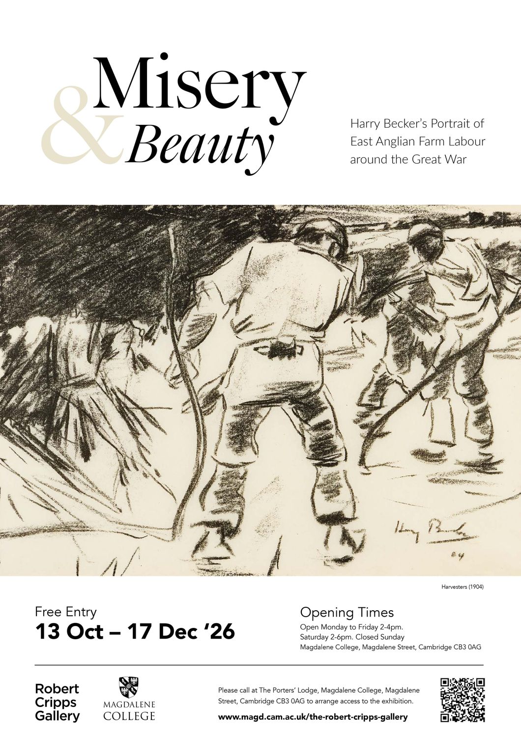 Misery and Beauty: Harry Becker's Portrait of East Anglian Farm Labour around the Great War