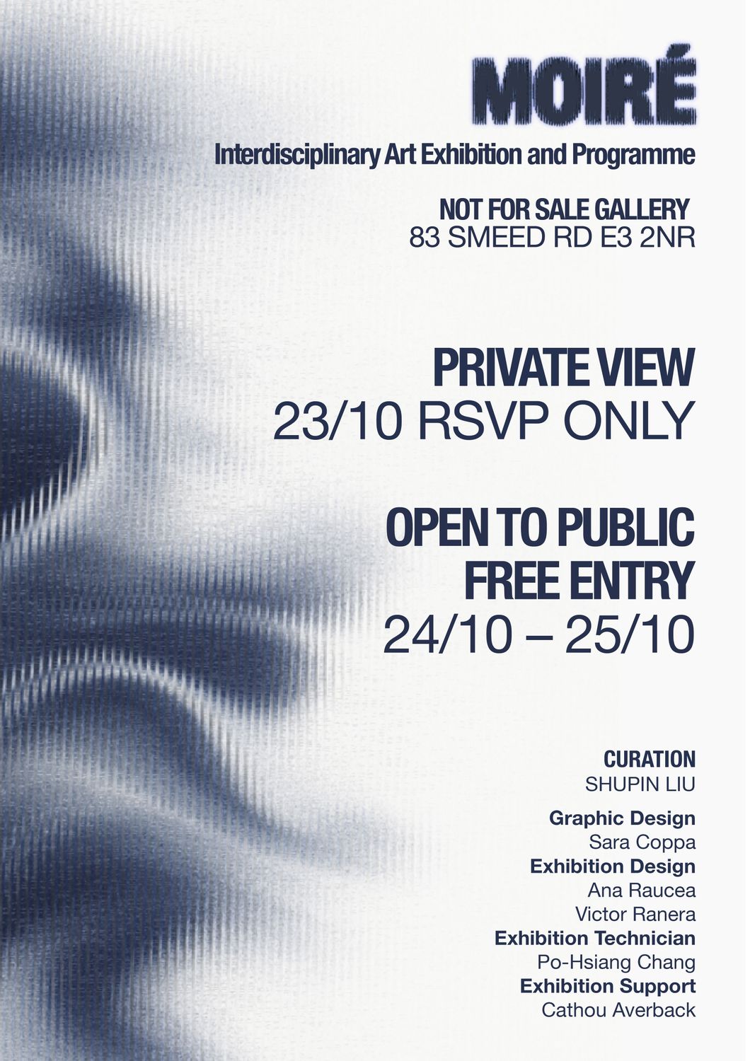 Moiré Interdisciplinary Art Exhibition and Programme