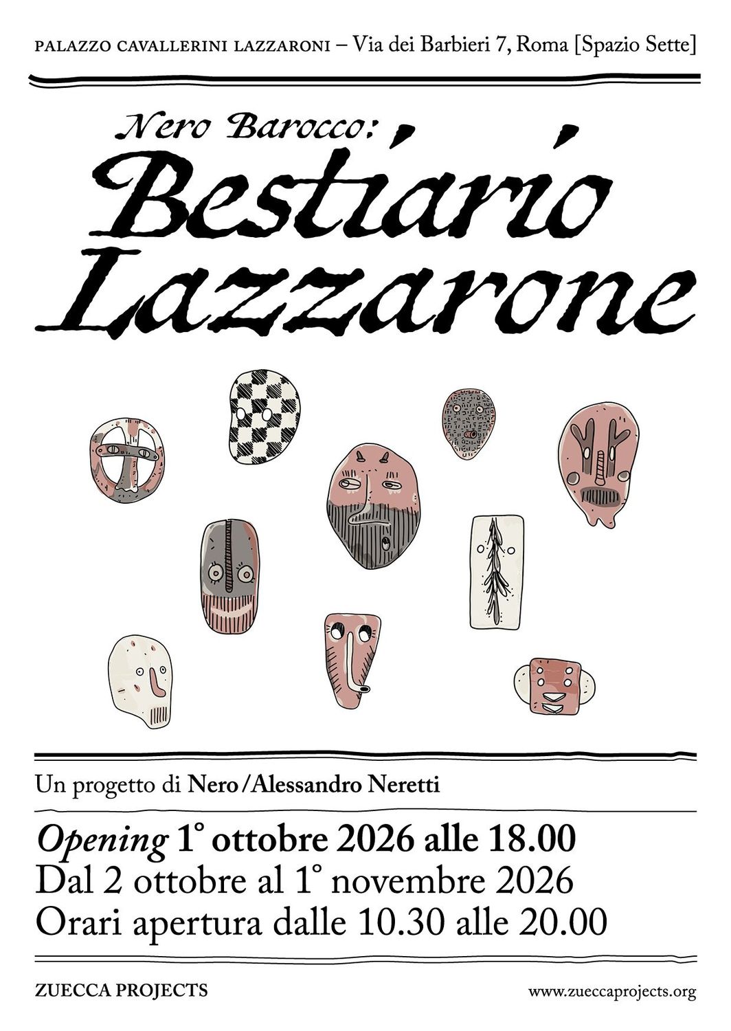 Nero Barocco: bestiario lazzarone