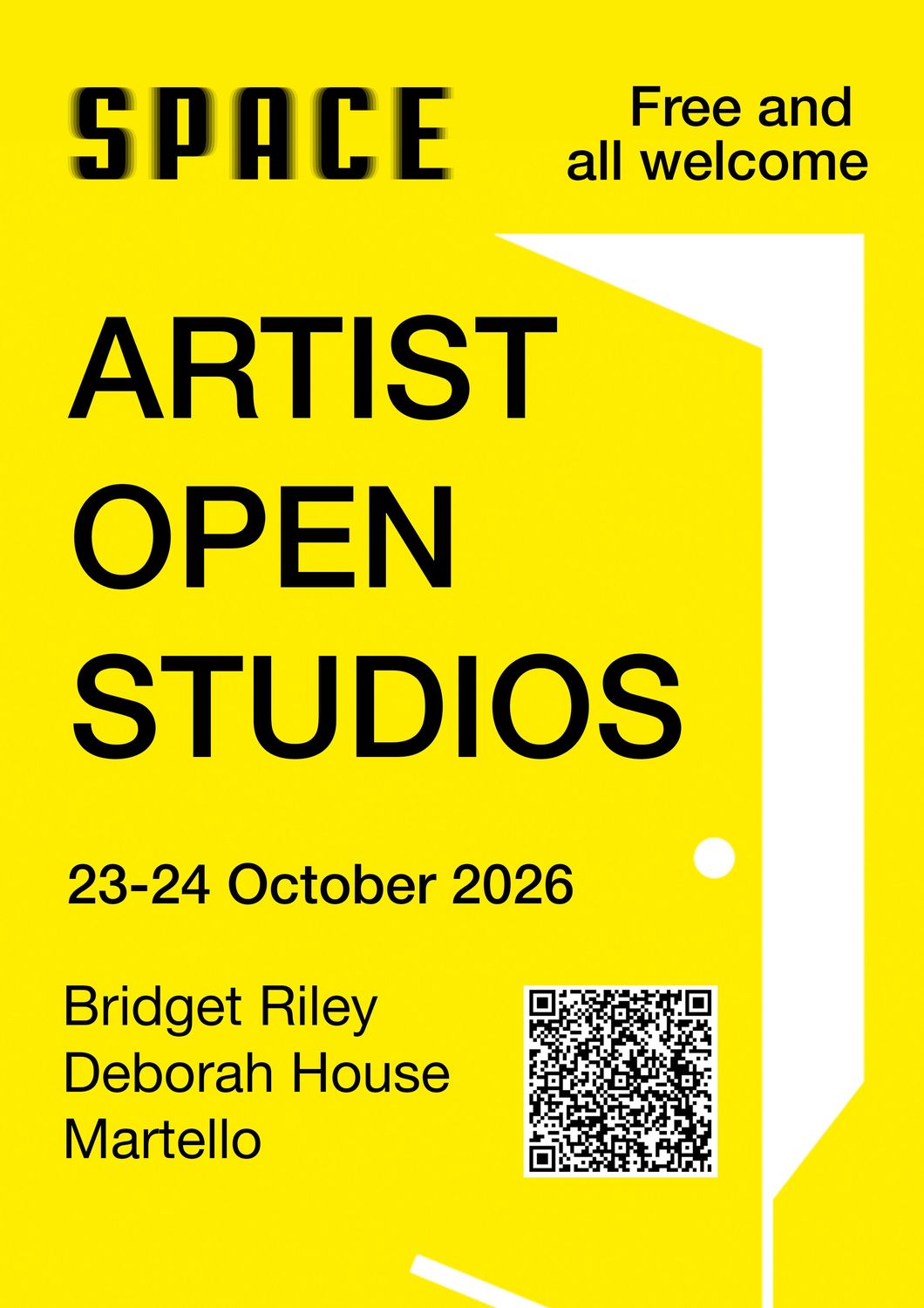 Open Studios 2026: Deborah House, Martello and Bridget Riley