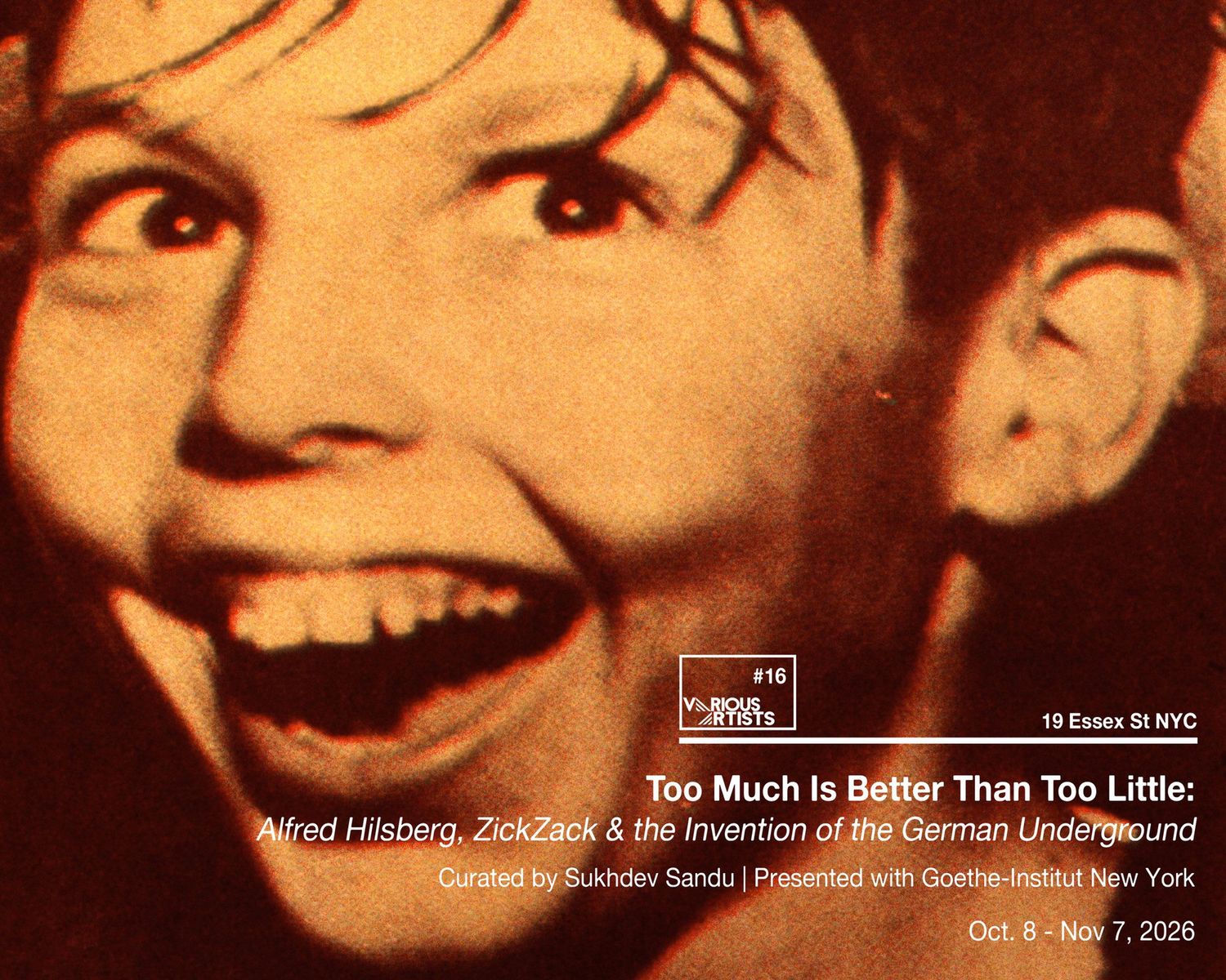 Too Much Is Better Than Too Little: Alfred Hilsberg, ZickZack & the Invention of the German Underground